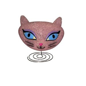 Bratz Petz Catz Pink Melted Plastic Popcorn Bobblehead Y2K